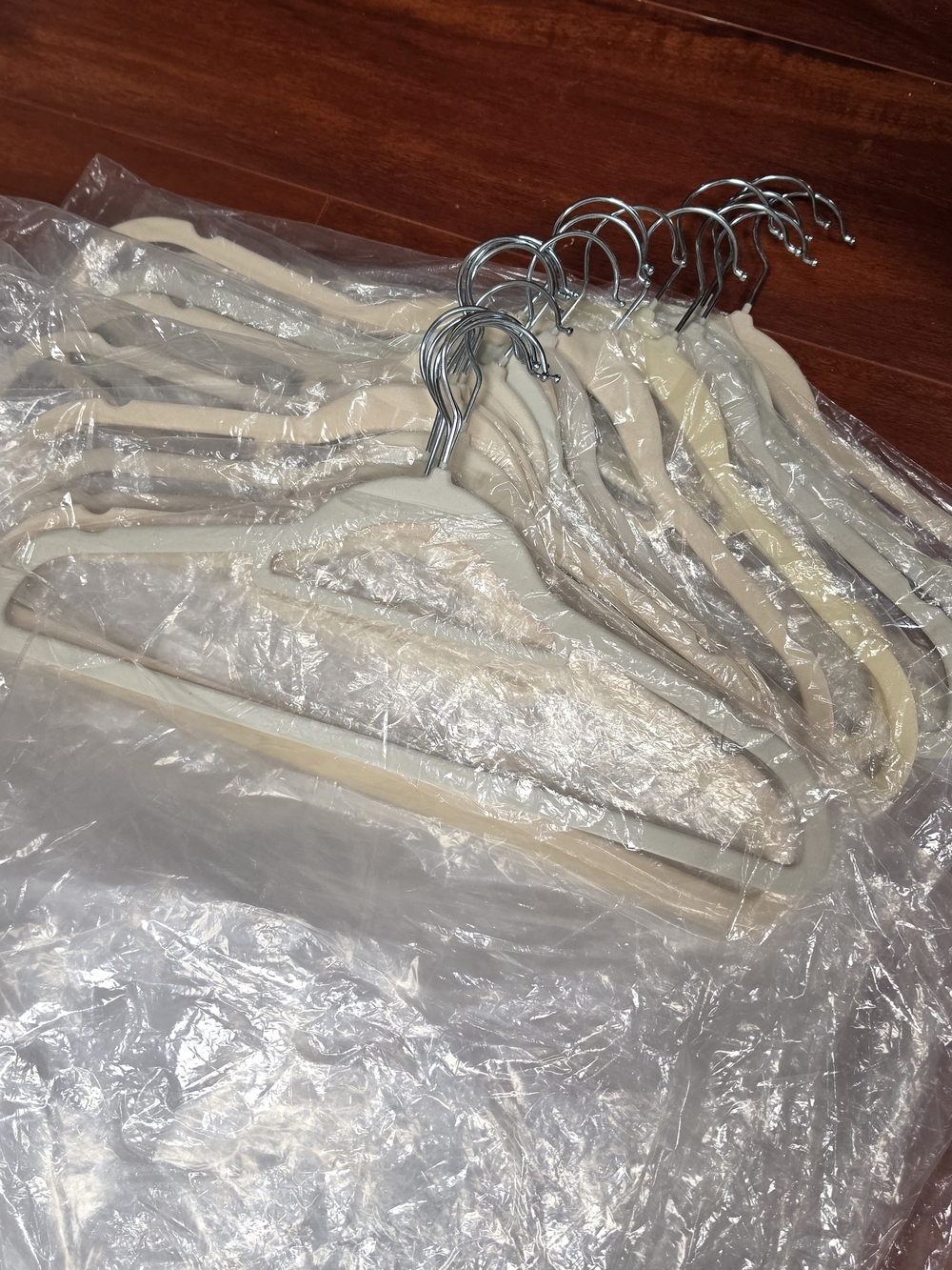 Hangers - Beige Set of 50